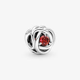 Pandora Charm: Ewigkeitskreis - Farboptionen, Sterling-Silber